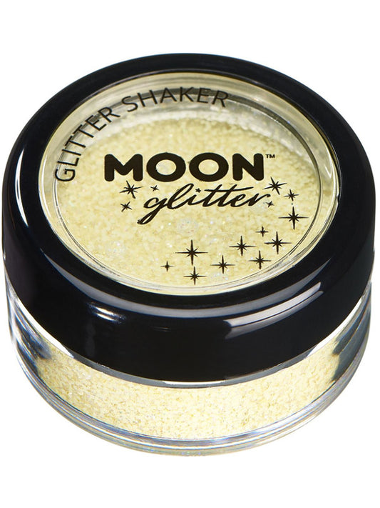 Adult Moon Glitter Pastel Glitter Shakers Lemon