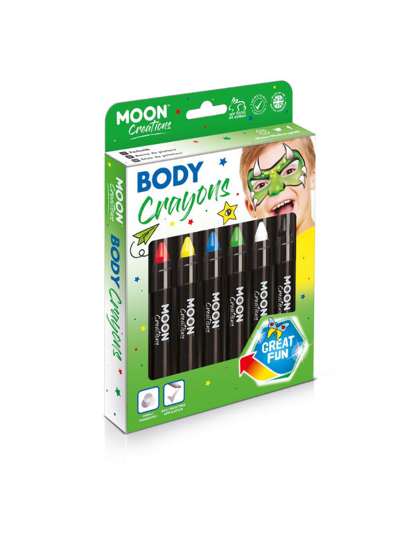Adult Moon Creations Body Crayons Assorted