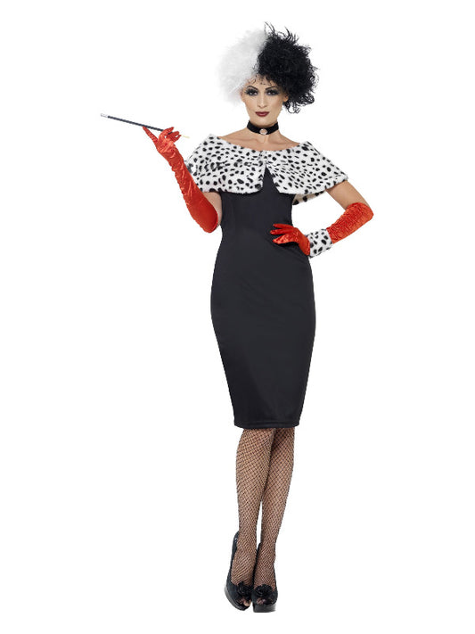 Evil Madame Costume Black