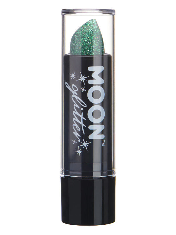 Adult Moon Glitter Holographic Glitter Lipstick Green