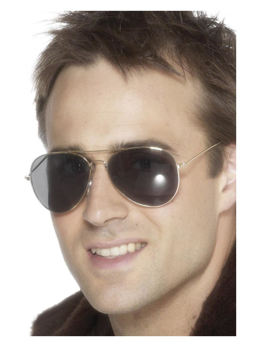 Aviator Specs Silver