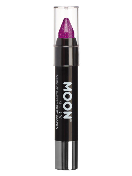 Moon Glow  Neon UV Glitter Body Crayons Purple