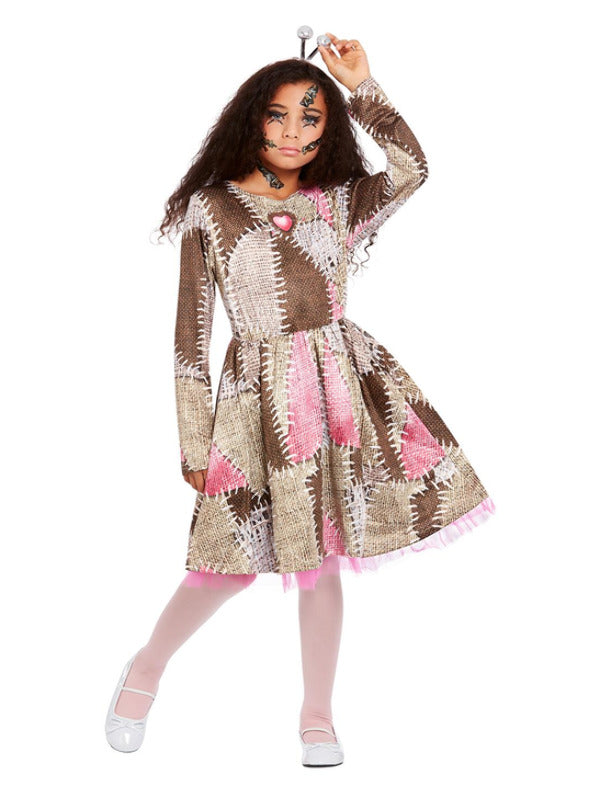 Kids Voodoo Doll Costume Brown