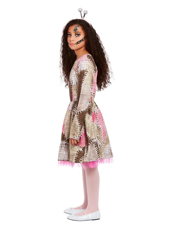 Kids Voodoo Doll Costume Brown