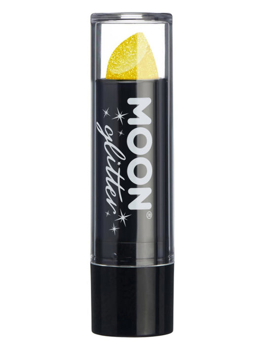Adult Moon Glitter Iridescent Glitter Lipstick Yellow
