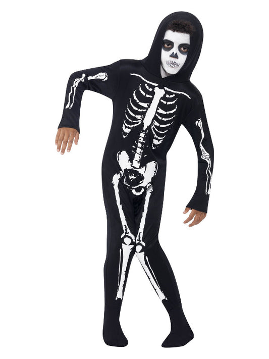 Kids Skeleton Costume Black