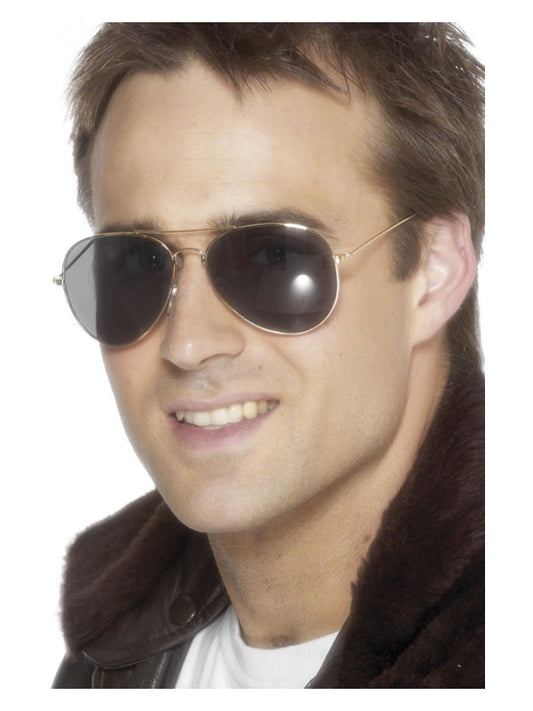Aviator Specs Gold