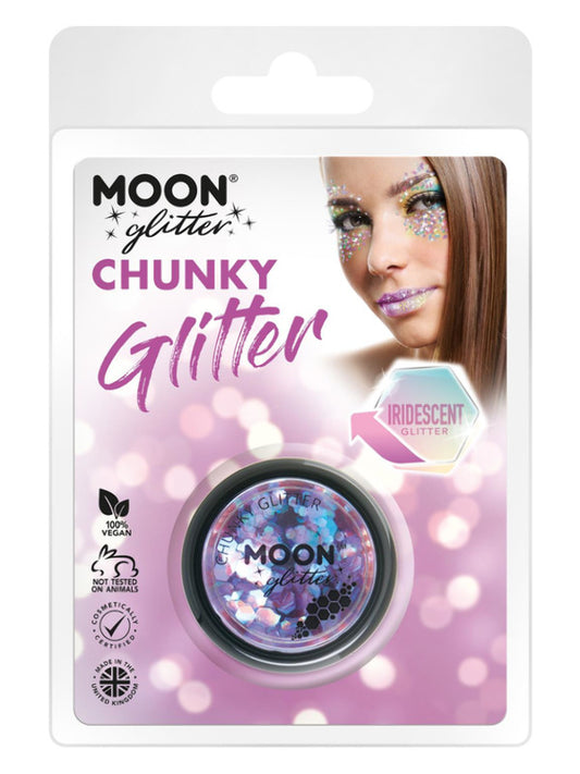 Adult Moon Glitter Iridescent Chunky Glitter Purple (2)