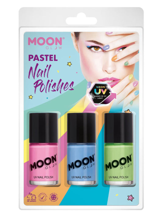 Adult Moon Glow Pastel Neon UV Nail Polish (2)