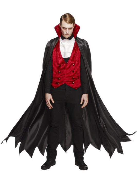 Fever Vampire Costume Black  Red