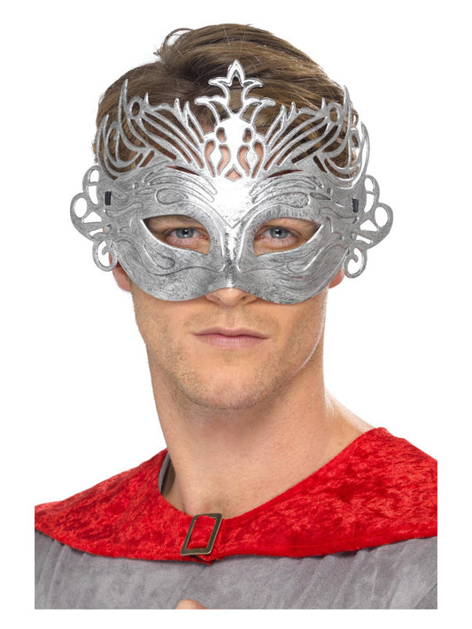 Colombina Silver Mask Silver