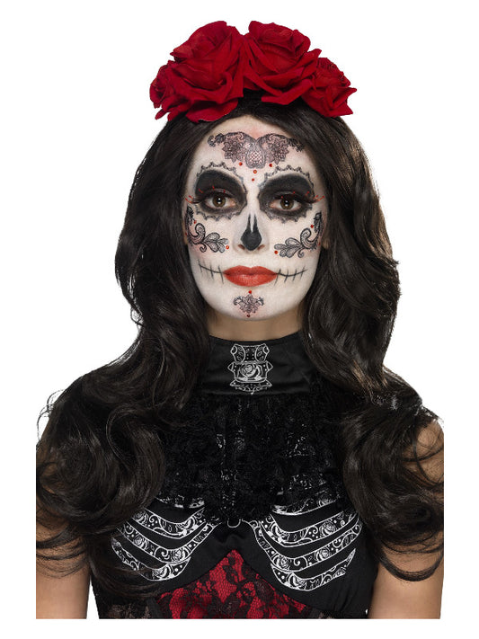 Smiffys MakeUp FX DOTD Glamour Kit Grease Blac