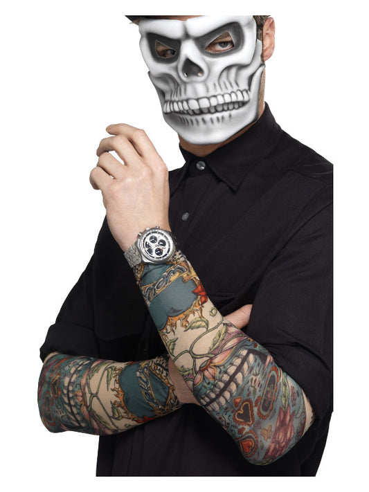 Day of the Dead Tattoo Sleeve MultiColoured