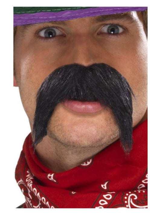Big  Bushy Gringo Tash Black