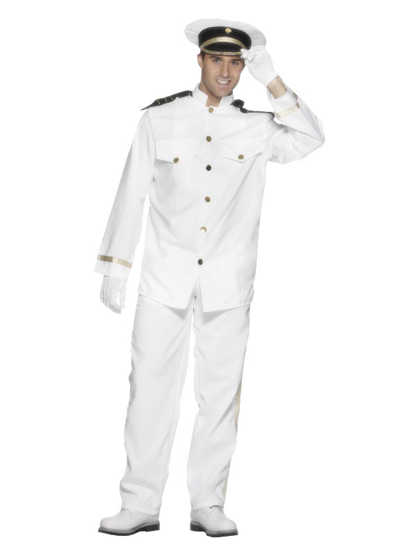 Adult Captain Costume White