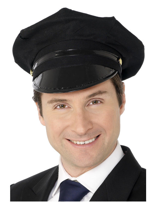 Chauffeur Hat Black