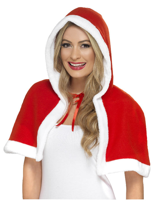 Miss Claus Mini Cape Red
