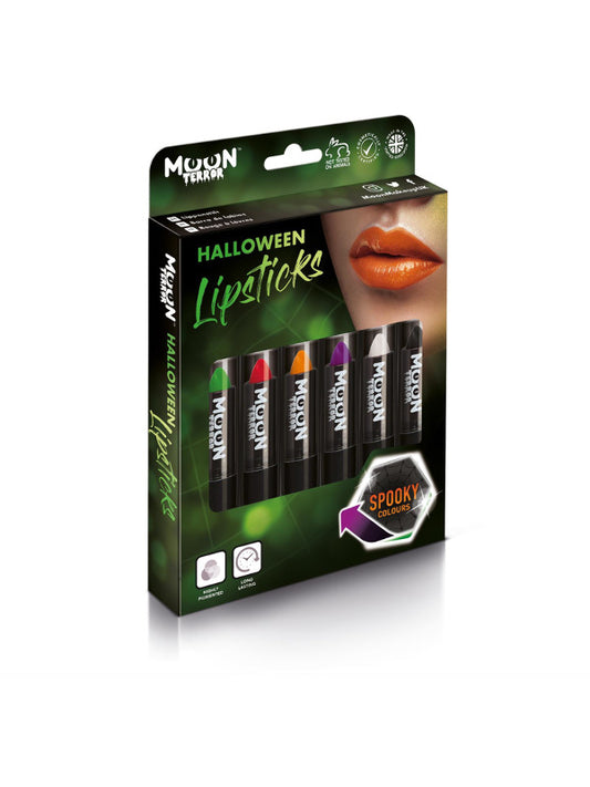 Adult Moon Terror Halloween Lipstick Assorted (3)