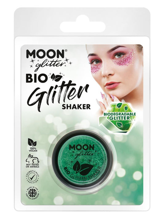 Adult Moon Glitter Bio Glitter Shakers Green (2)