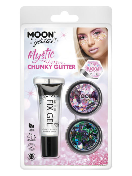 Adult Moon Glitter Mystic Chunky Glitter Clamshell