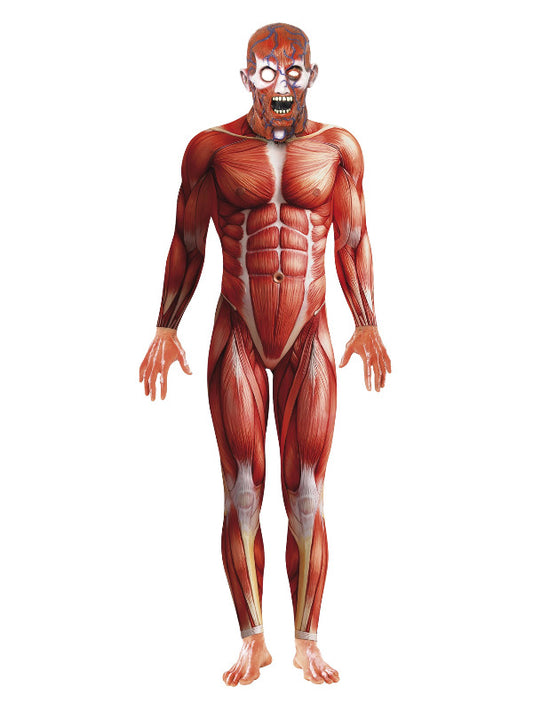 Anatomy Man Costume Red