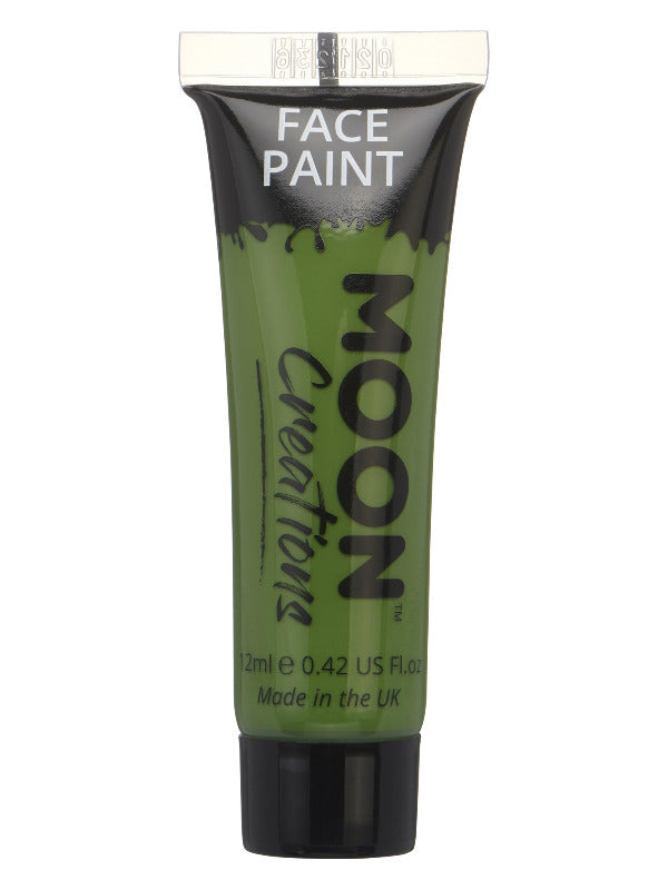 Adult Moon Creations Face  Body Paint Green