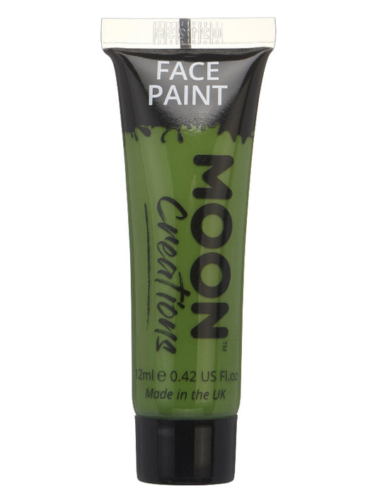Adult Moon Creations Face  Body Paint Green