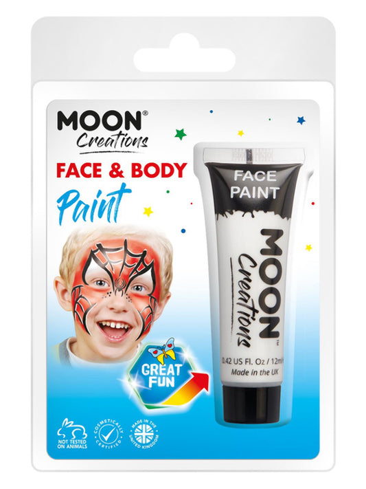 Adult Moon Creations Face  Body Paint White (2)