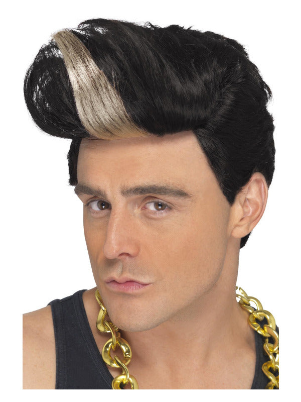 90s Rapper Wig Black