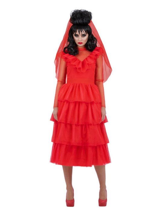 Adult Beetlejuice Lydia Bride Costume (2)