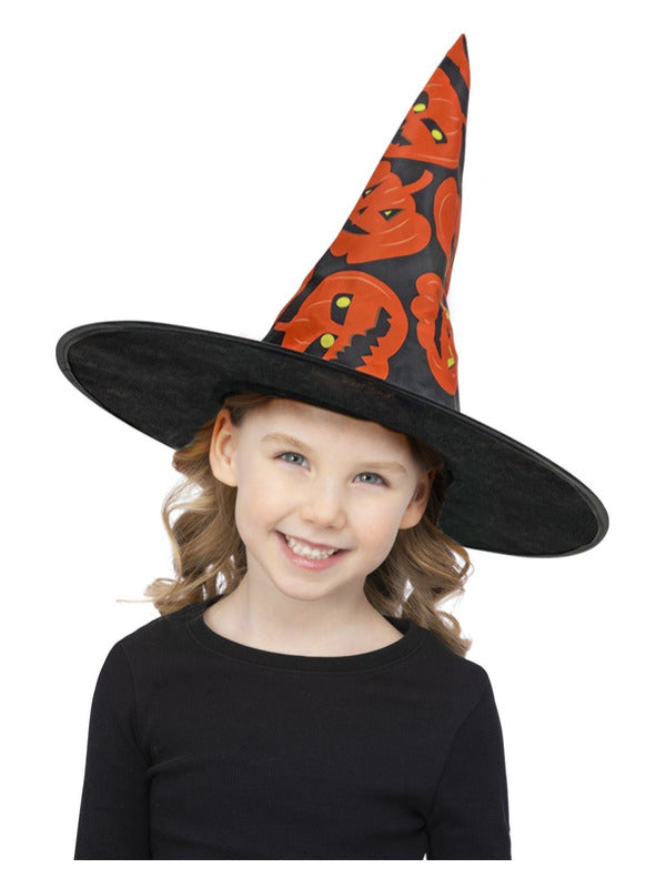 Kids Kids Pumpkin Witch Hat