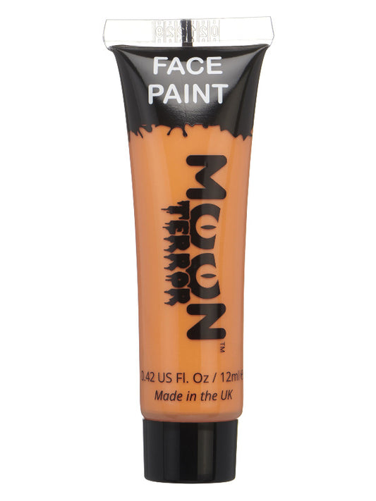 Moon Terror Halloween Face  Body Paint Orange