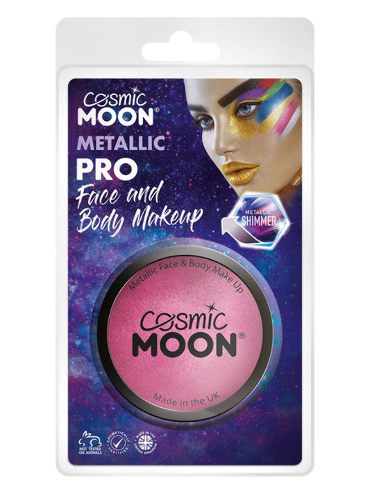 Adult Cosmic Moon Metallic Pro Face Paint Cake Pots Pin (2)