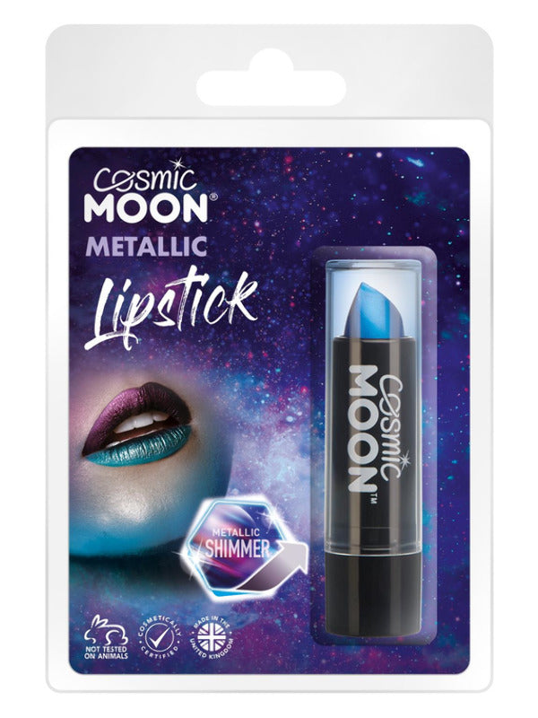 Adult Cosmic Moon Metallic Lipstick Blue (2)