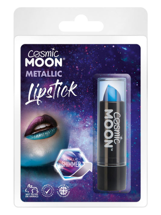 Adult Cosmic Moon Metallic Lipstick Blue (2)