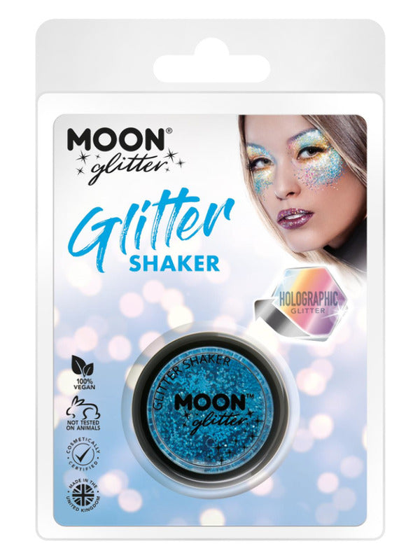 Adult Moon Glitter Holographic Glitter Shakers Blue (2)