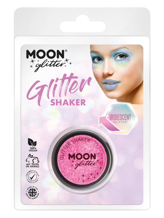 Adult Moon Glitter Iridescent Glitter Shakers Pink (2)