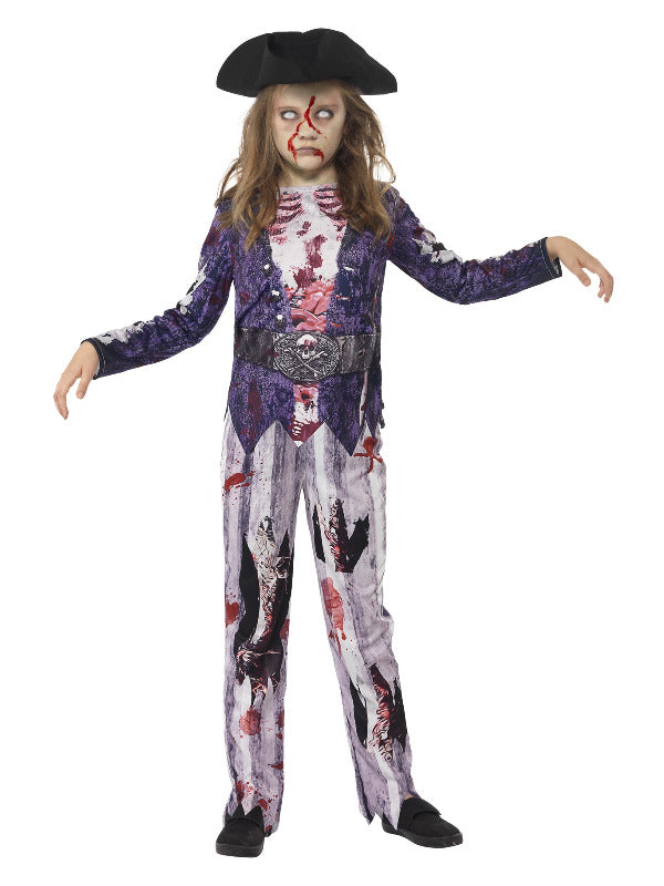 Kids Deluxe Jolly Rotten Pirate Costume Blue