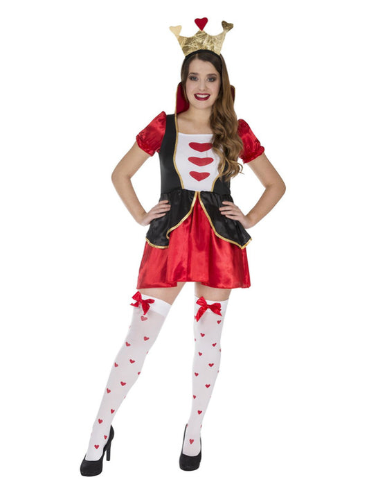Adult Red Heart Queen Shorter Length