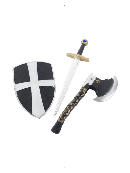 Kids 3 Piece Crusader Set White