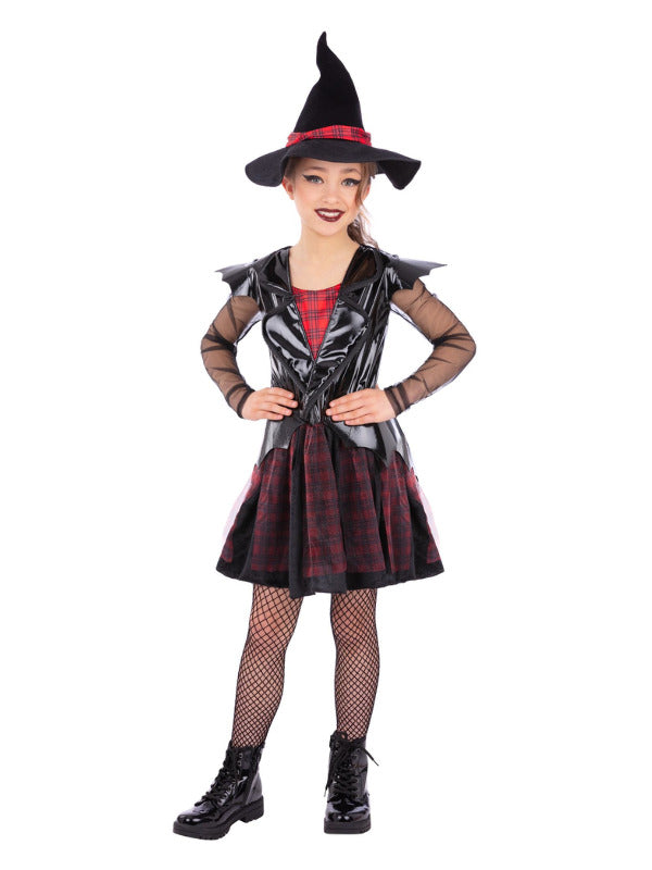Kids Punk Witch Costume