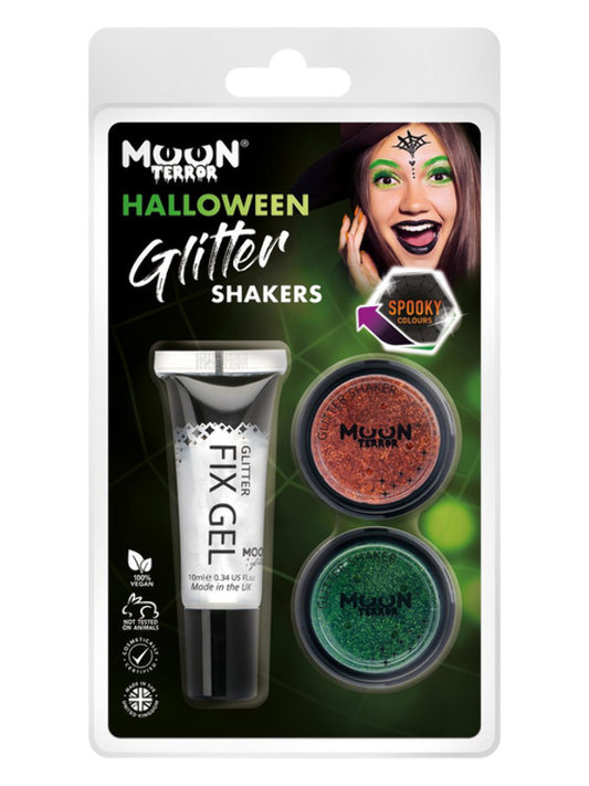 Adult Moon Terror Halloween Glitter Shakers (3)