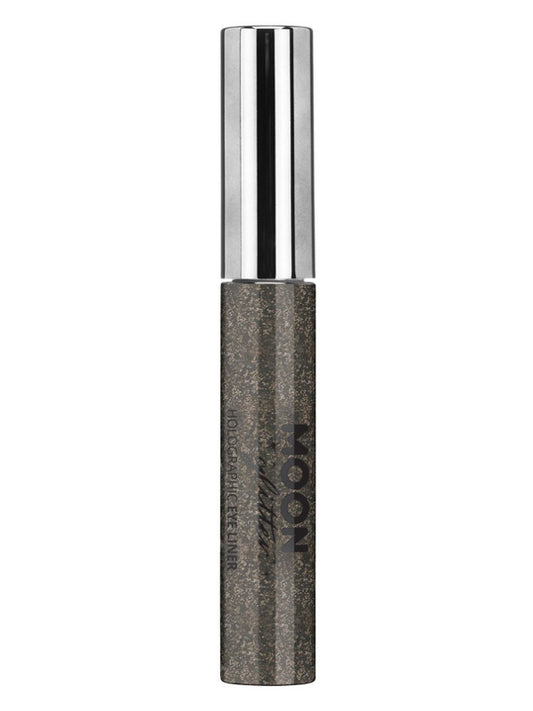 Moon Glitter Holographic Glitter Eye Liner Black