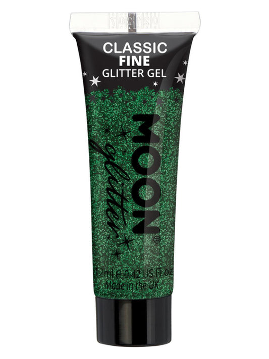 Adult Moon Glitter Classic Fine Glitter Gel Green