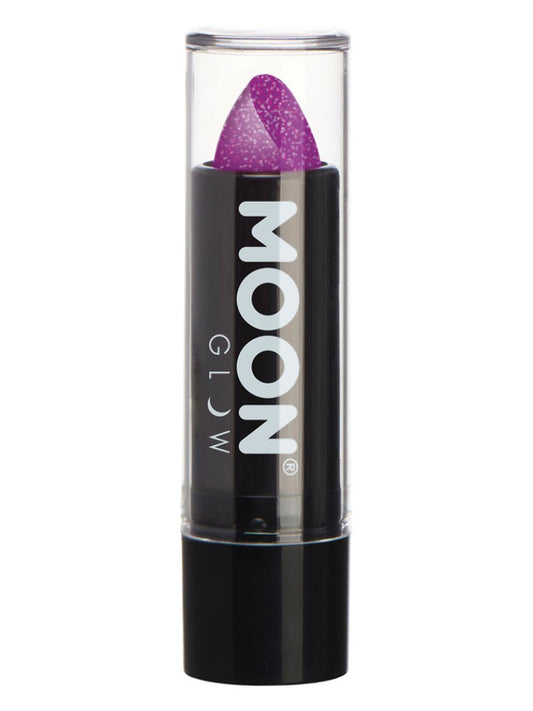 Adult Moon Glow  Neon UV Glitter Lipstick Purple (2)