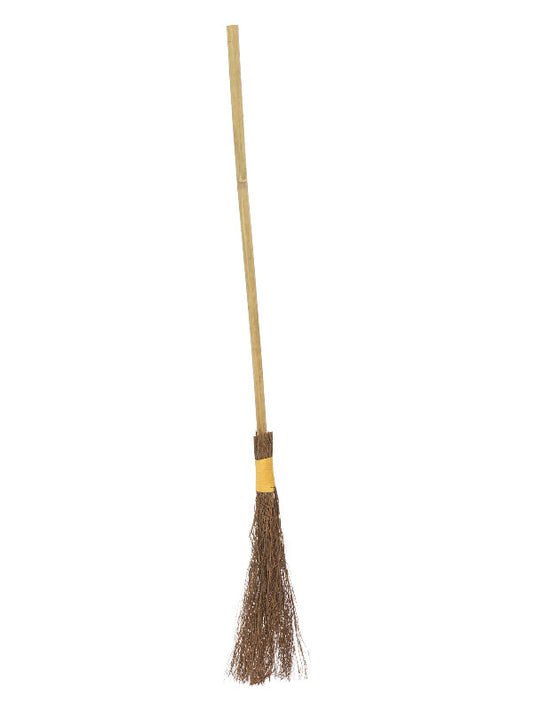 Authentic Witchs Broom Stick Brown