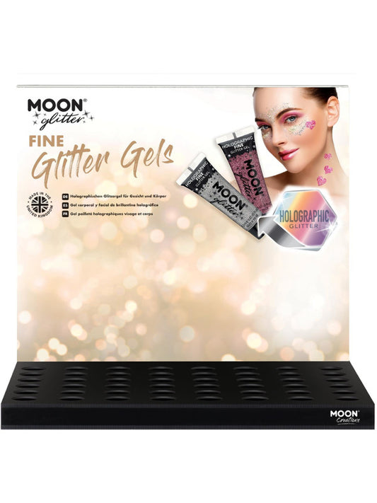Moon Glitter Holographic Fine Glitter Gel