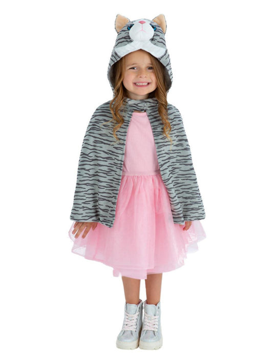 Kids Deluxe Kitten Plush Cape Kids