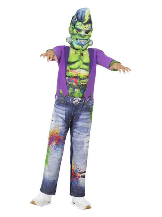 Kids Graffiti Frankenstein Costume