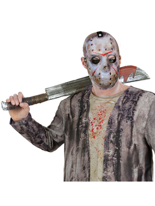 Friday The 13th Jason Voorhees Machete  Mask Kit